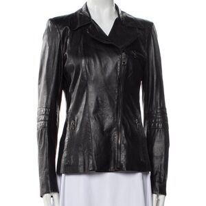 Prada Black Leather Jacket